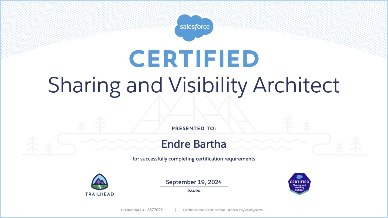 Sharing & Visibility Architect