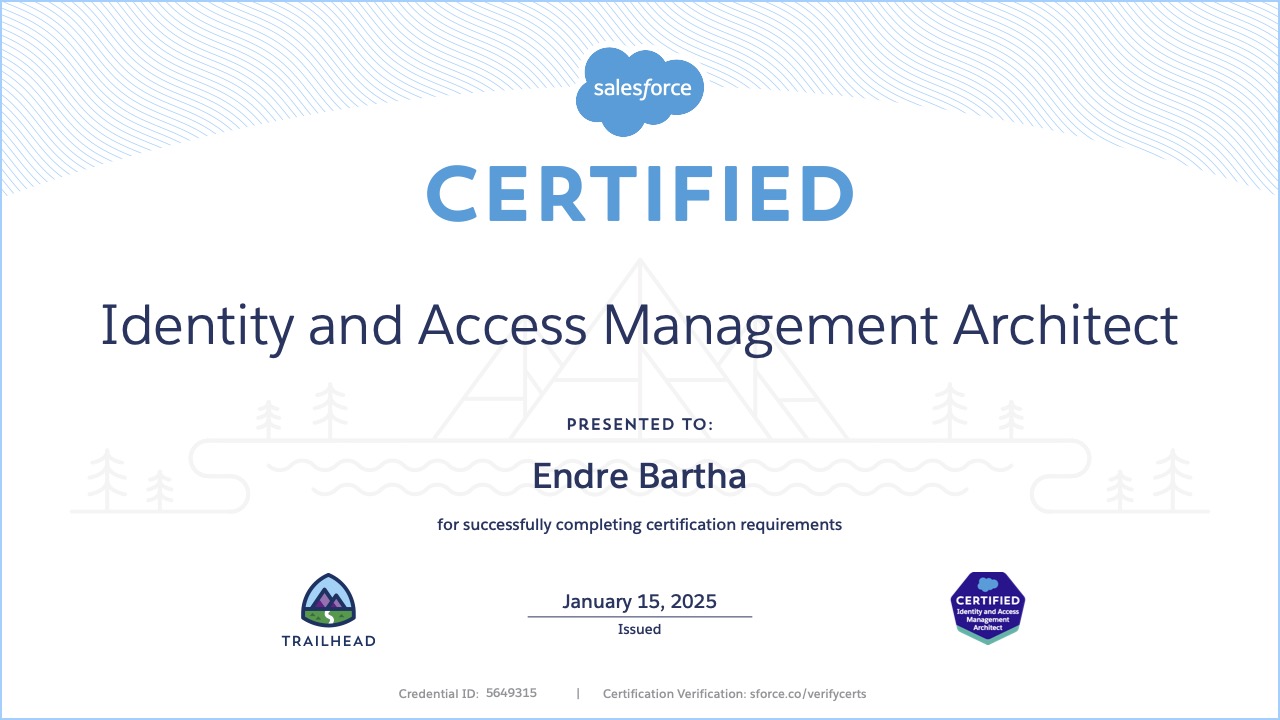 Identity & Access Management Architect